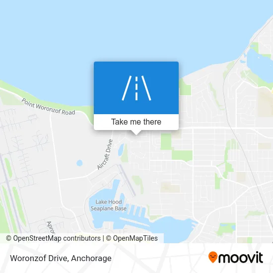 Woronzof Drive map