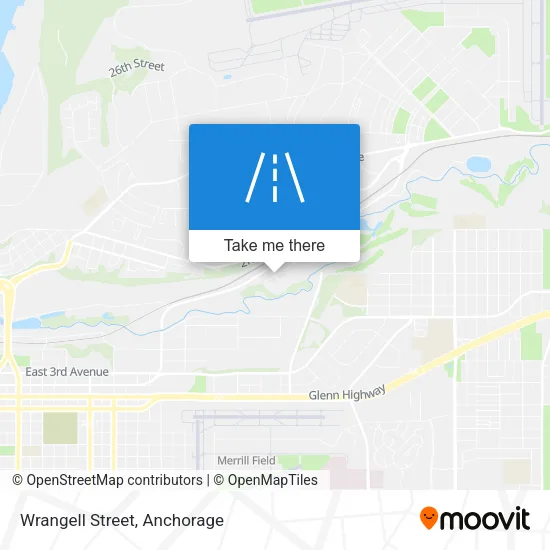 Wrangell Street map