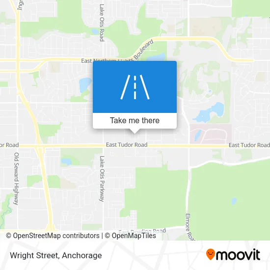 Wright Street map