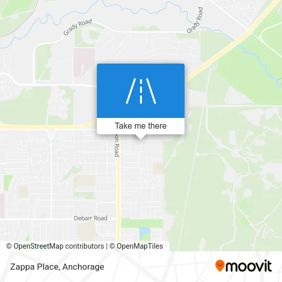 Zappa Place map