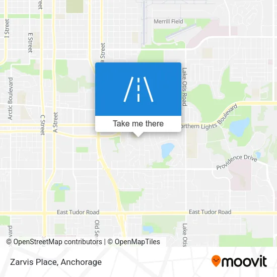 Zarvis Place map
