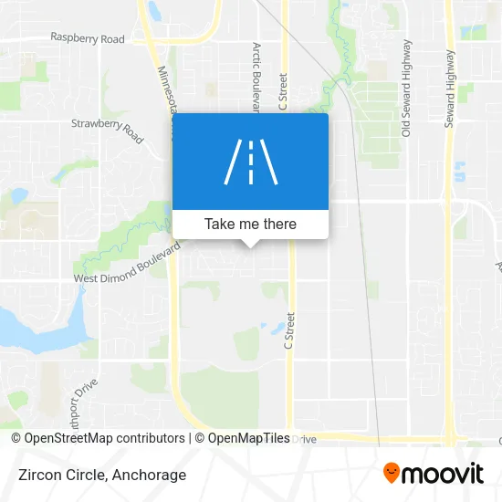 Zircon Circle map