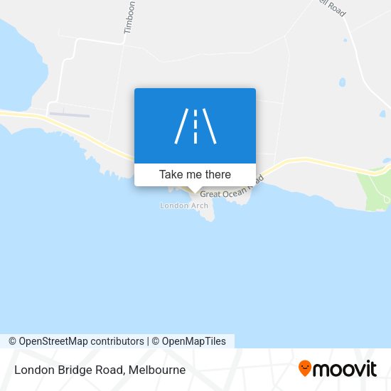 London Bridge Road map