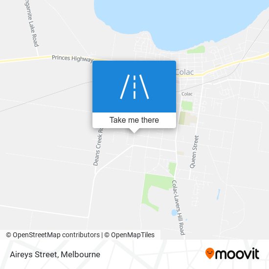 Aireys Street map