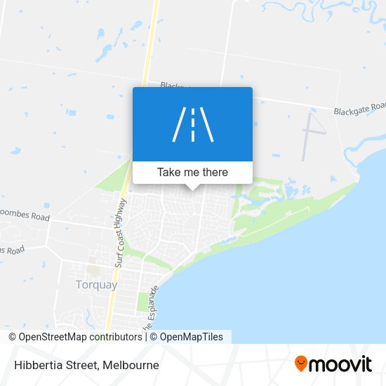 Hibbertia Street map