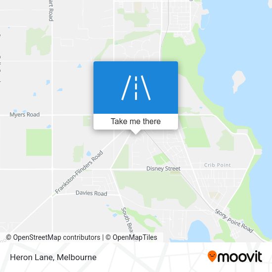 Heron Lane map