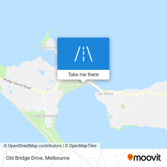 Old Bridge Drive map