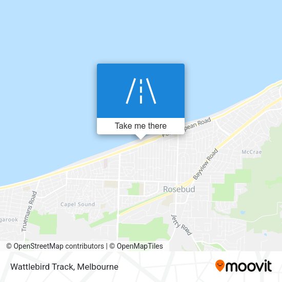 Wattlebird Track map