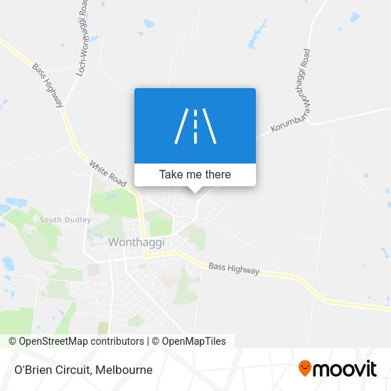 O'Brien Circuit map