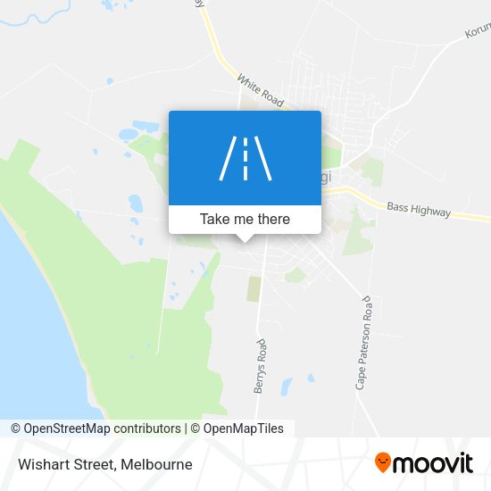 Wishart Street map