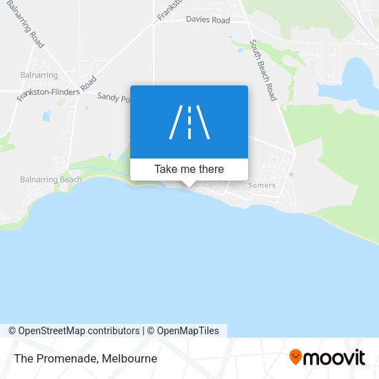 The Promenade map