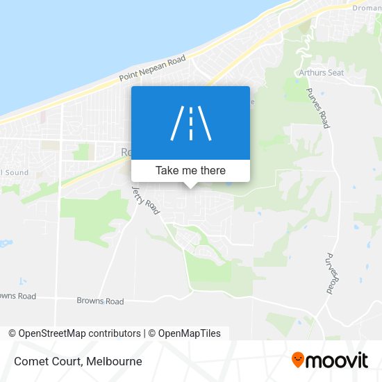 Comet Court map