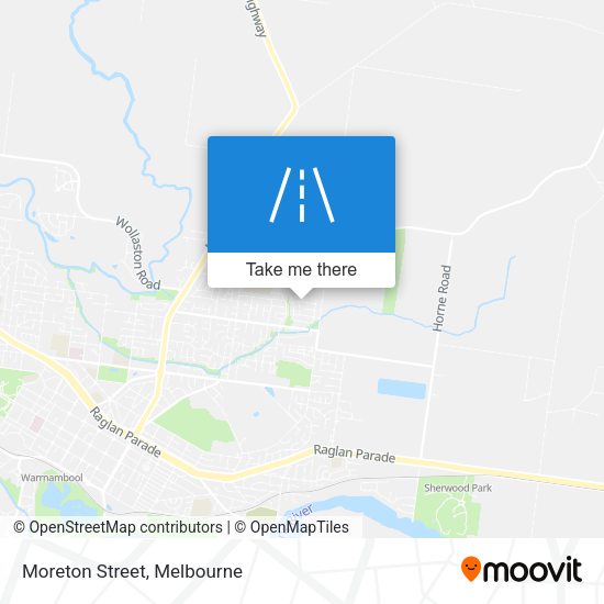 Moreton Street map