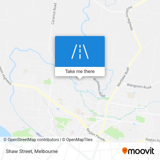 Shaw Street map