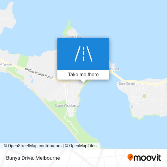 Bunya Drive map