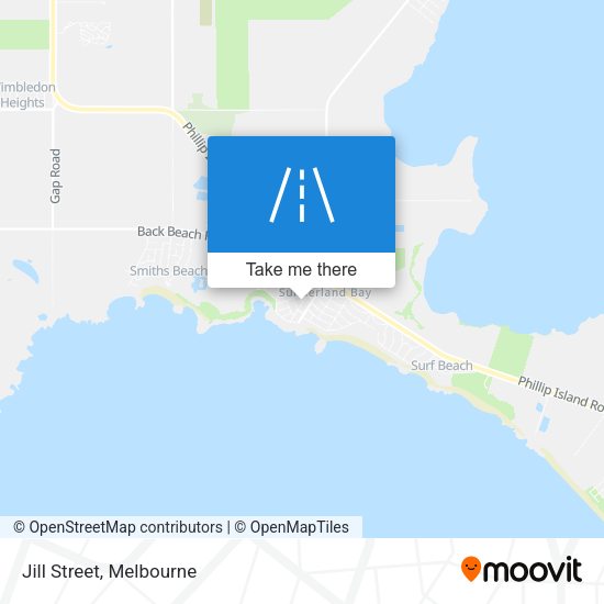 Jill Street map