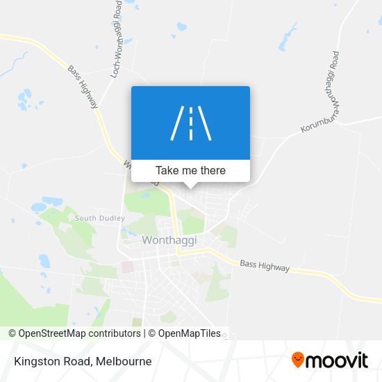Kingston Road map