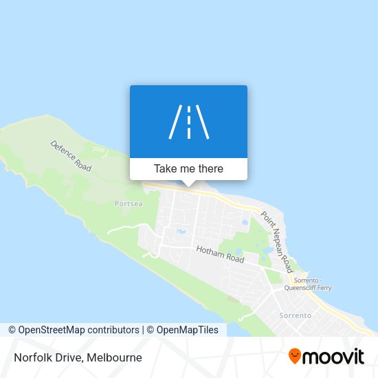 Norfolk Drive map