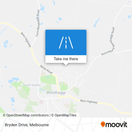 Bryden Drive map