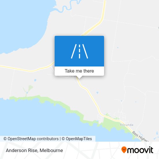 Anderson Rise map