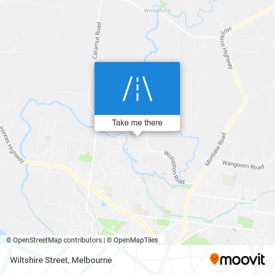 Wiltshire Street map