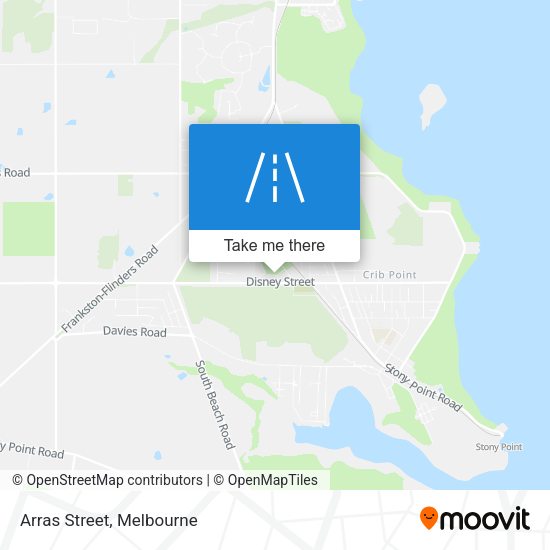 Arras Street map