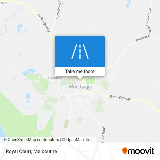 Royal Court map