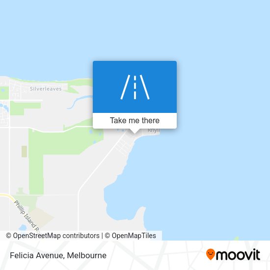 Felicia Avenue map