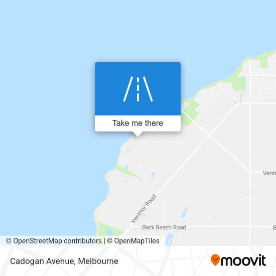 Cadogan Avenue map
