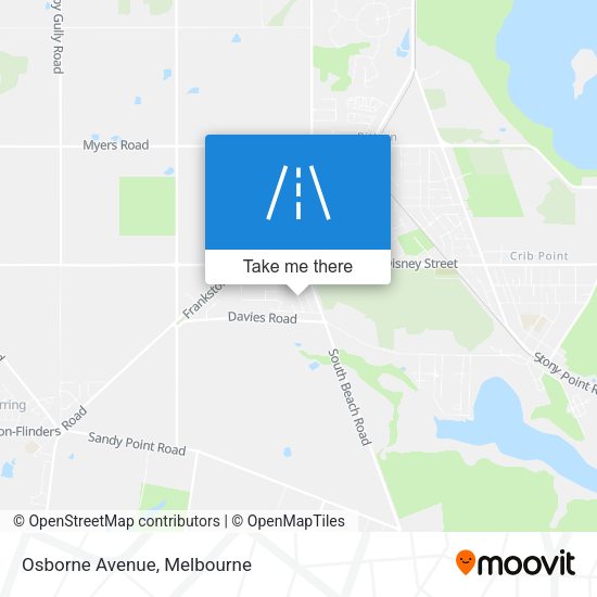 Osborne Avenue map