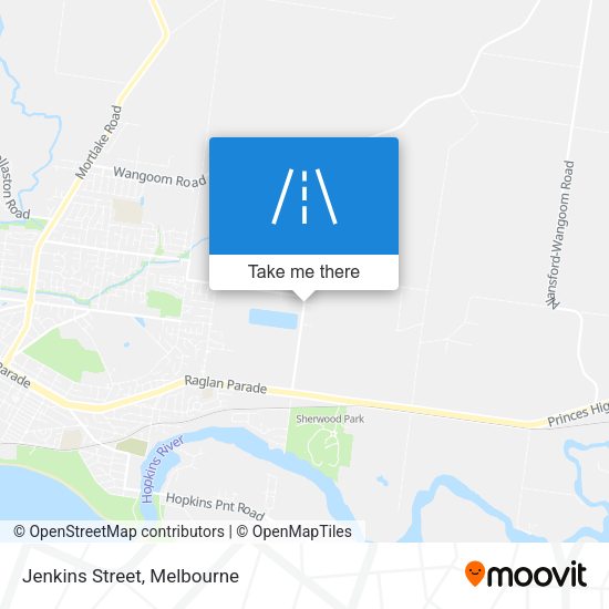Jenkins Street map