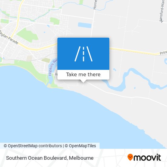 Southern Ocean Boulevard map