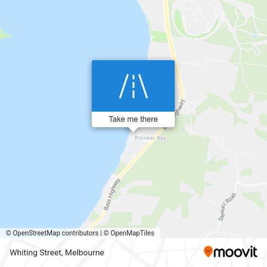 Whiting Street map