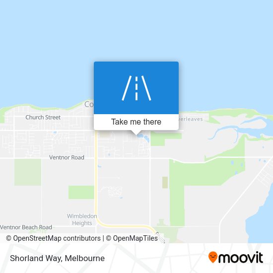 Shorland Way map
