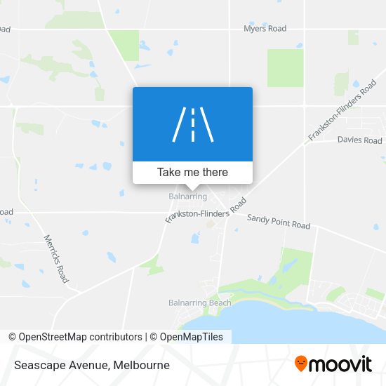 Seascape Avenue map