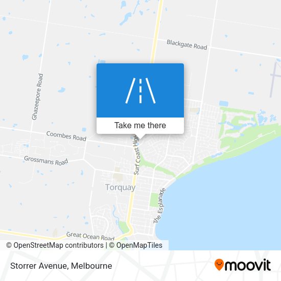 Storrer Avenue map