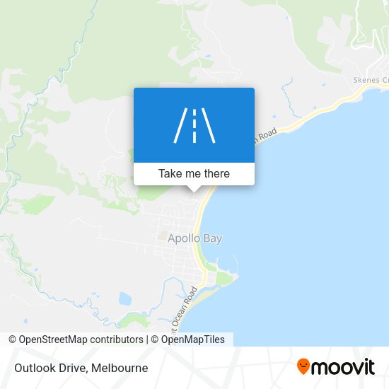 Outlook Drive map