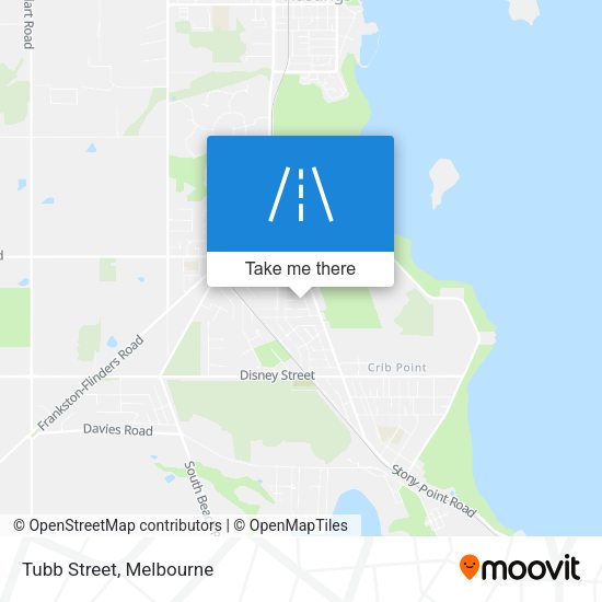 Tubb Street map