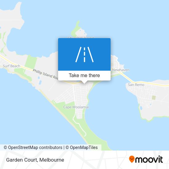 Garden Court map