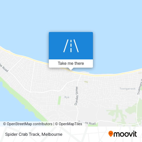 Spider Crab Track map