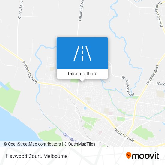 Haywood Court map