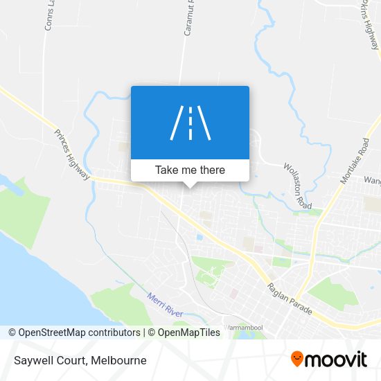 Saywell Court map