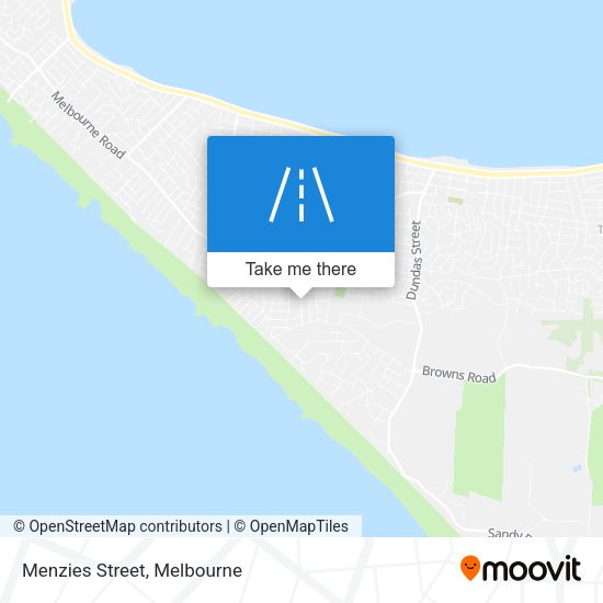 Menzies Street map