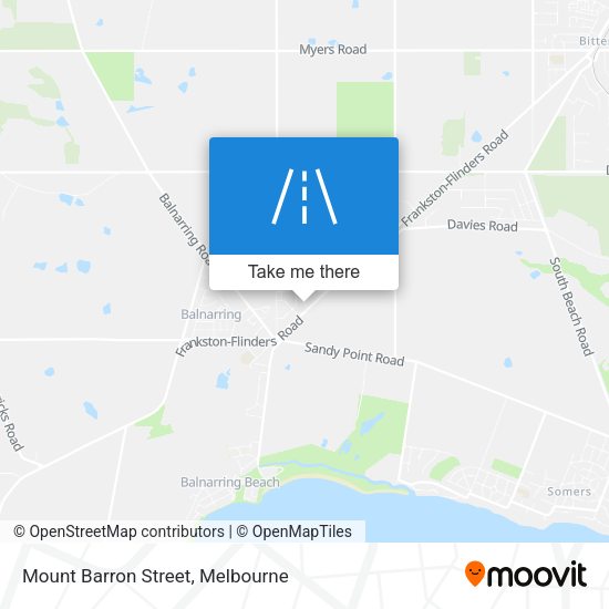 Mount Barron Street map
