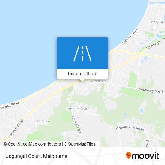 Jagungal Court map