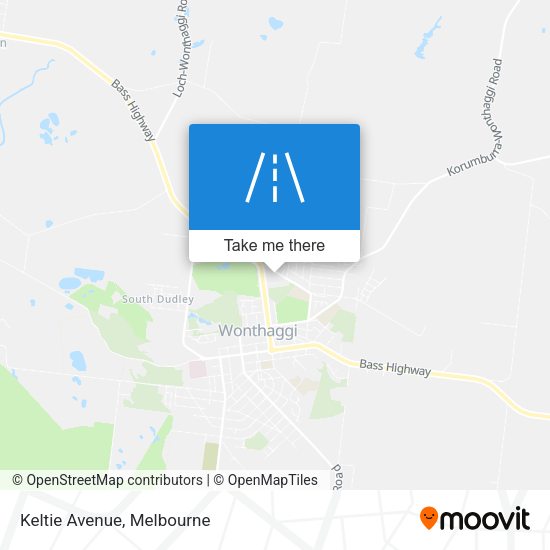 Keltie Avenue map