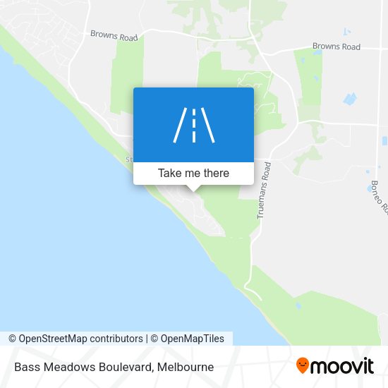 Bass Meadows Boulevard map