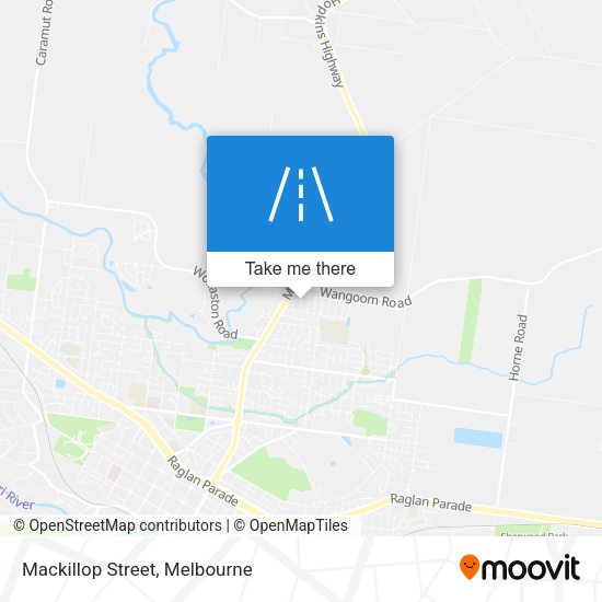 Mackillop Street map