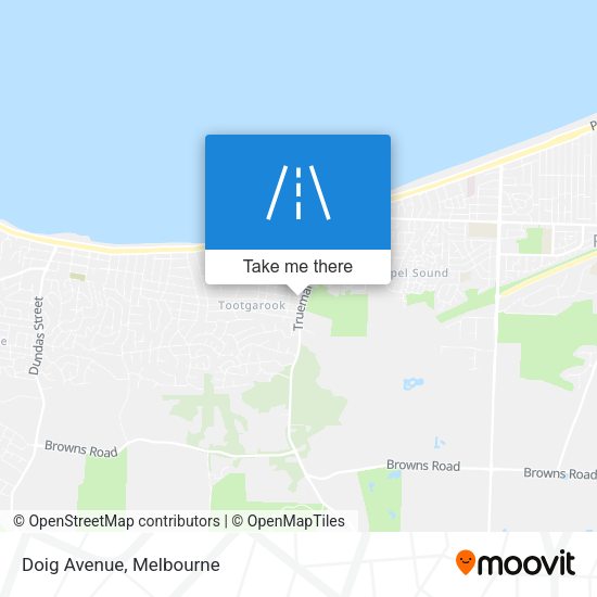 Doig Avenue map