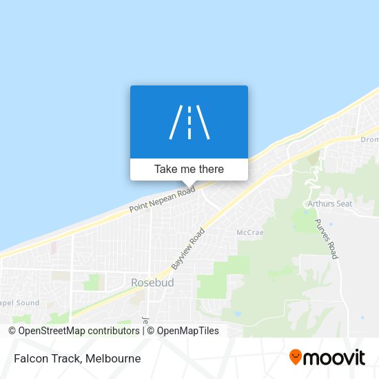 Falcon Track map